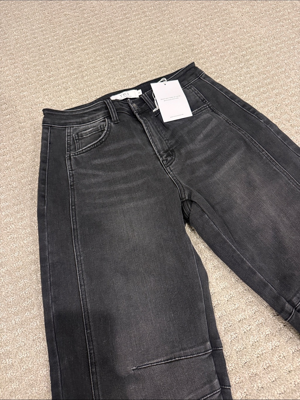 Black Washed Jeans